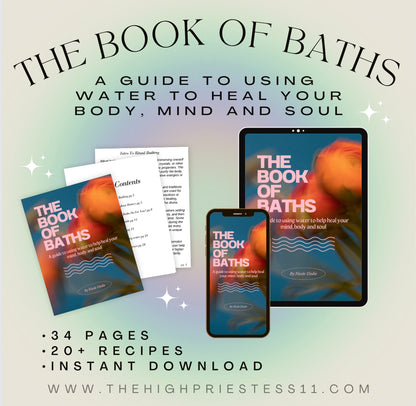 "The Book Of Baths" A Guide To Ritual Bathing Ebook